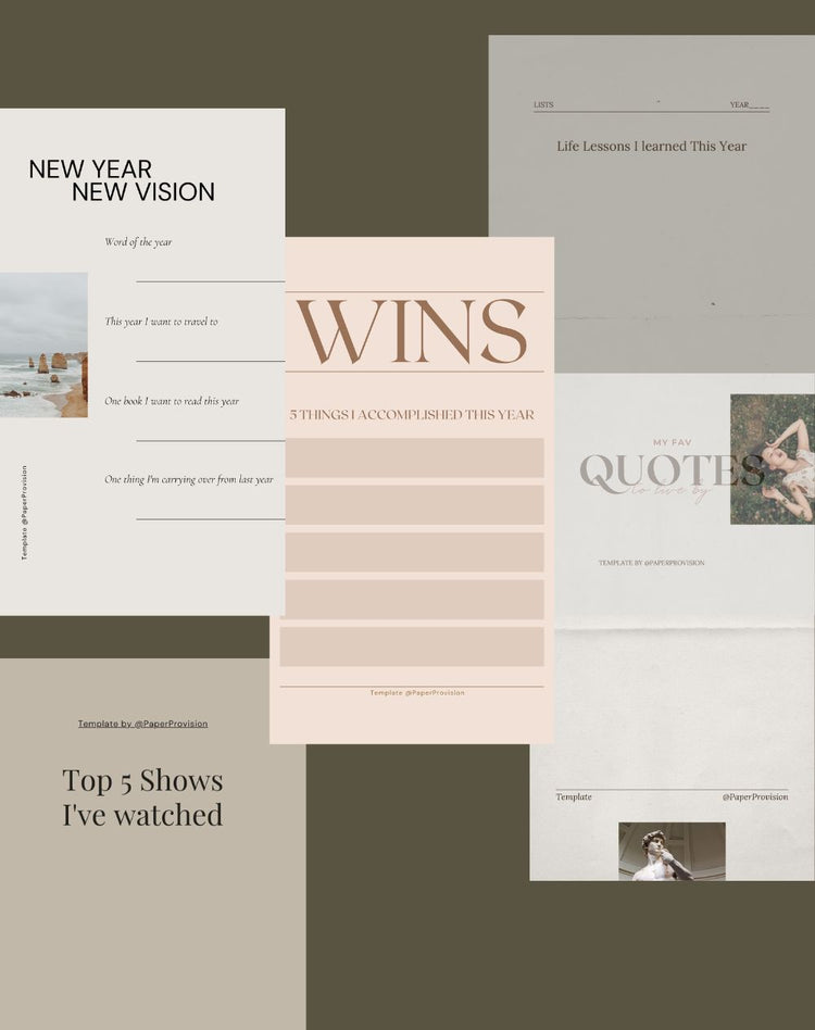 IG Story Template End of Year