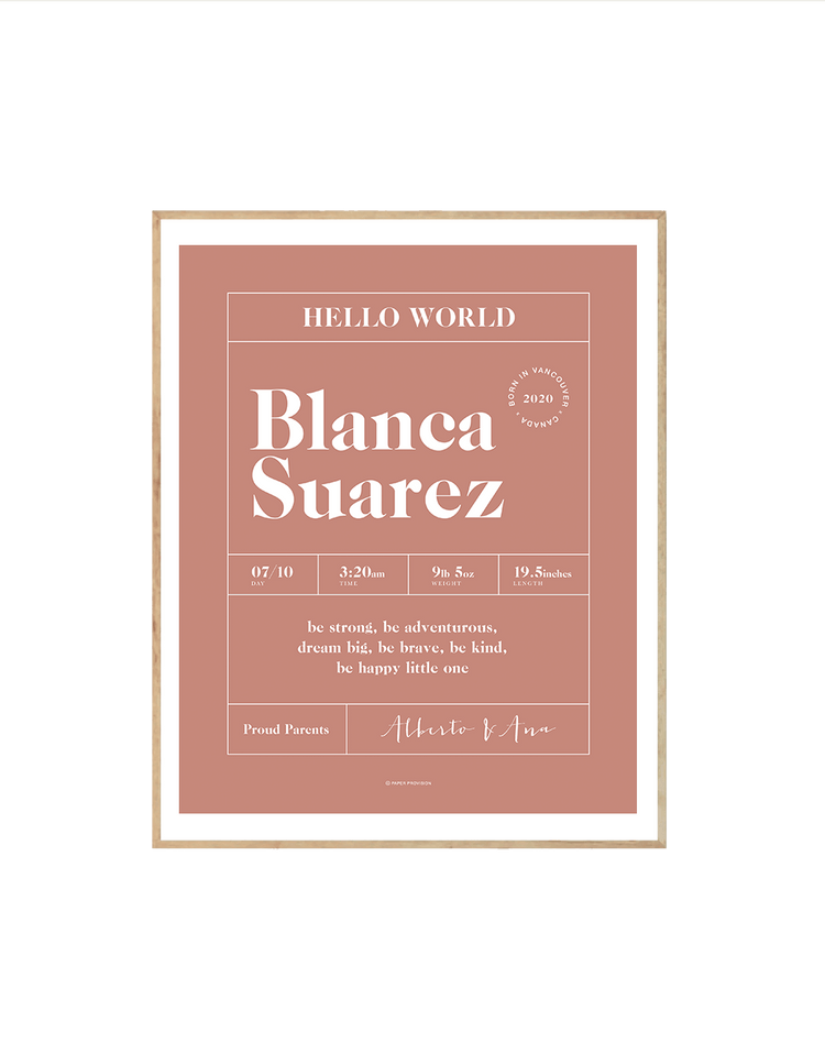 (Personalised) Hello World