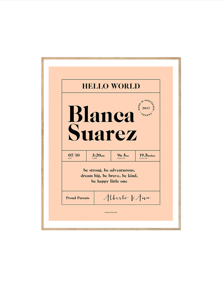 (Personalised) Hello World