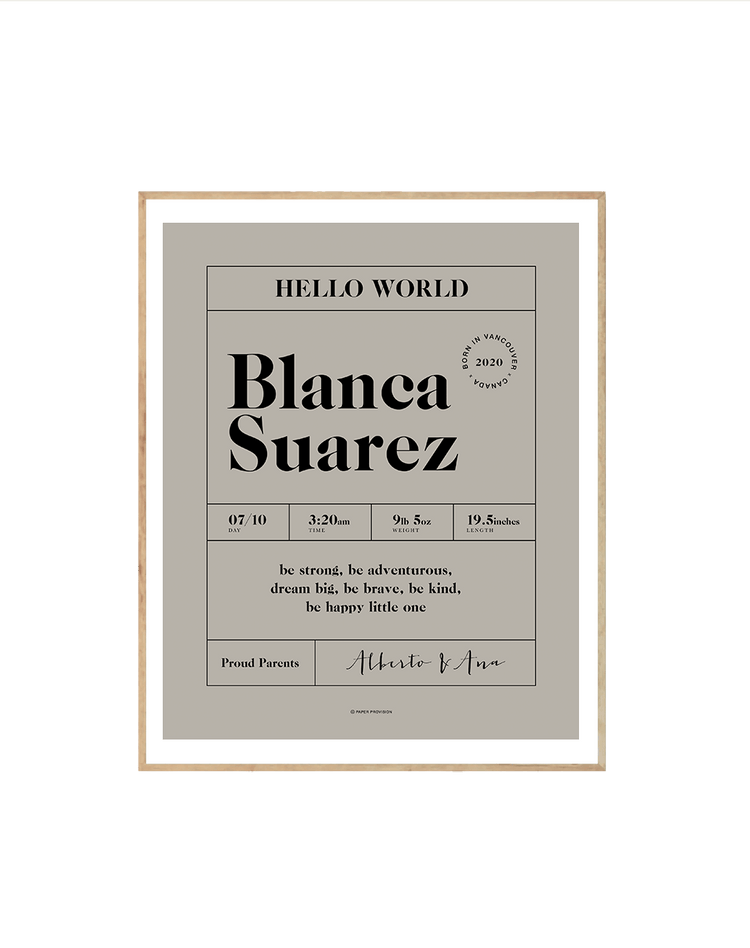 (Personalised) Hello World