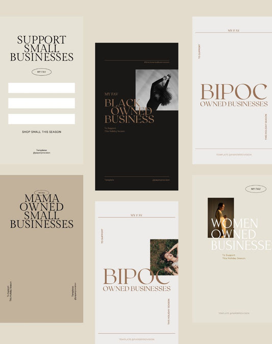 IG Story Template Small Business Holiday