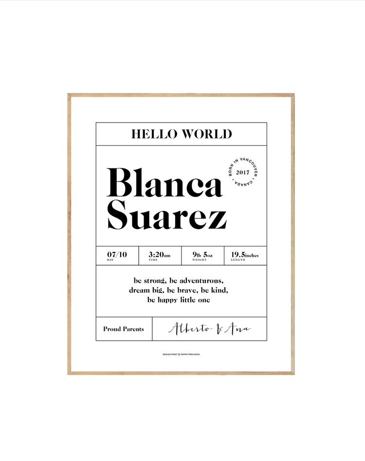 (Personalised) Hello World