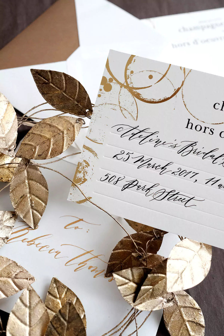Champagne & Hors D'oeuvres Invitations