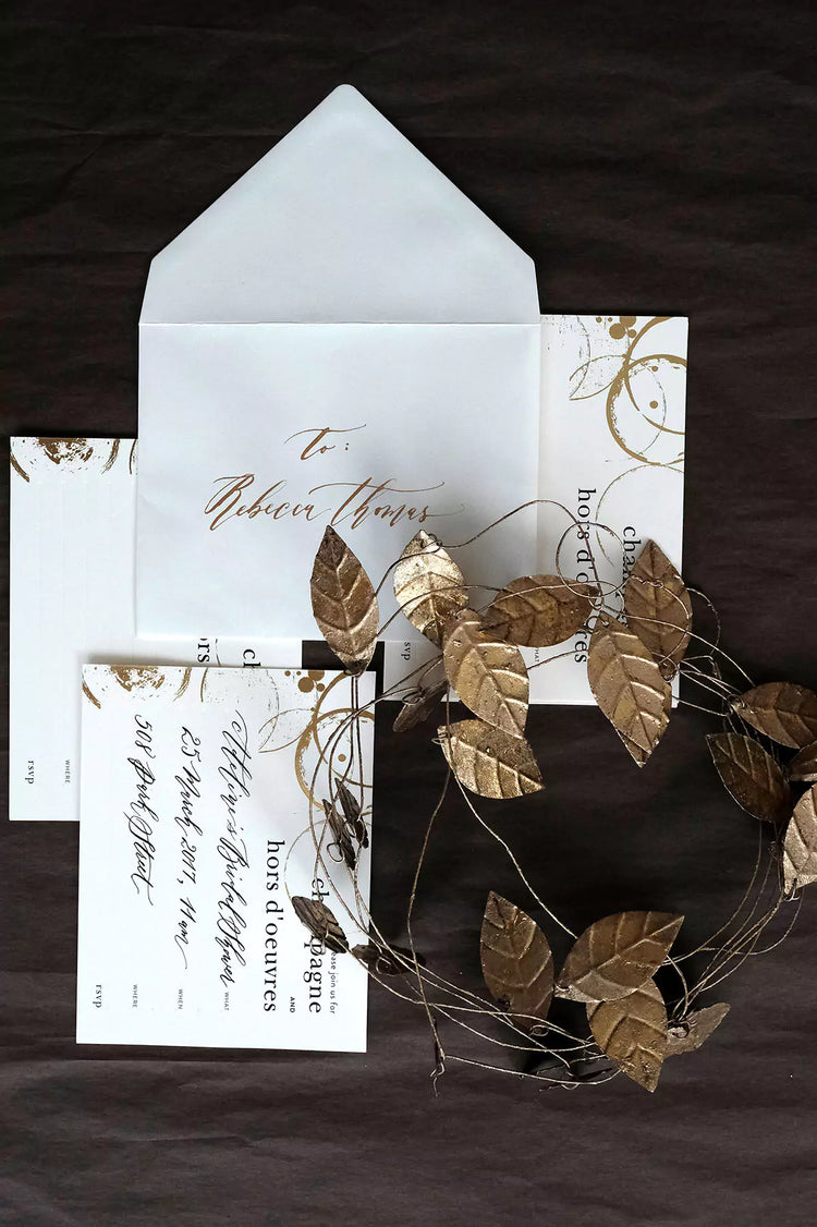 Champagne & Hors D'oeuvres Invitations