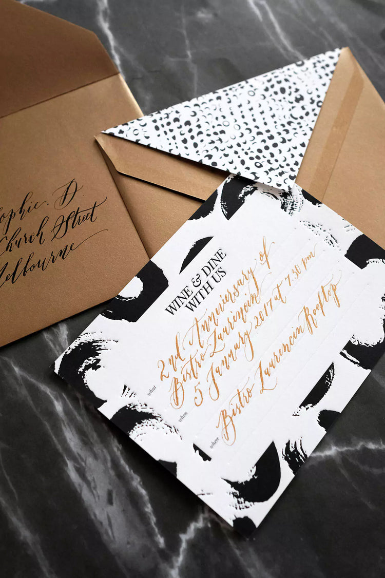 Wine & Dine Invitations