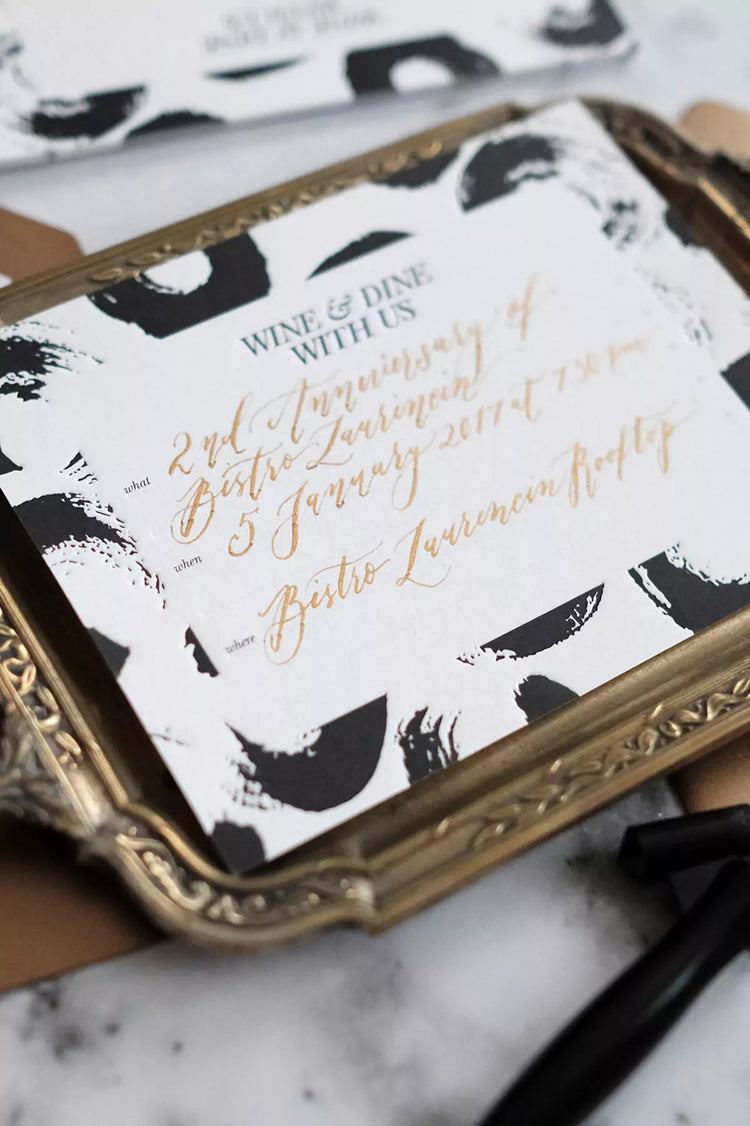 Wine & Dine Invitations