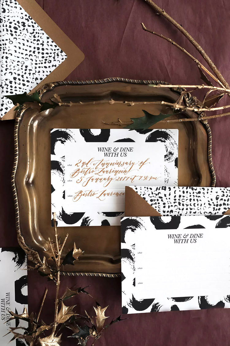 Wine & Dine Invitations