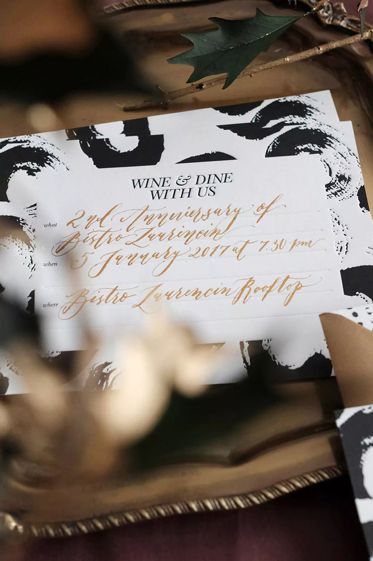 Wine & Dine Invitations