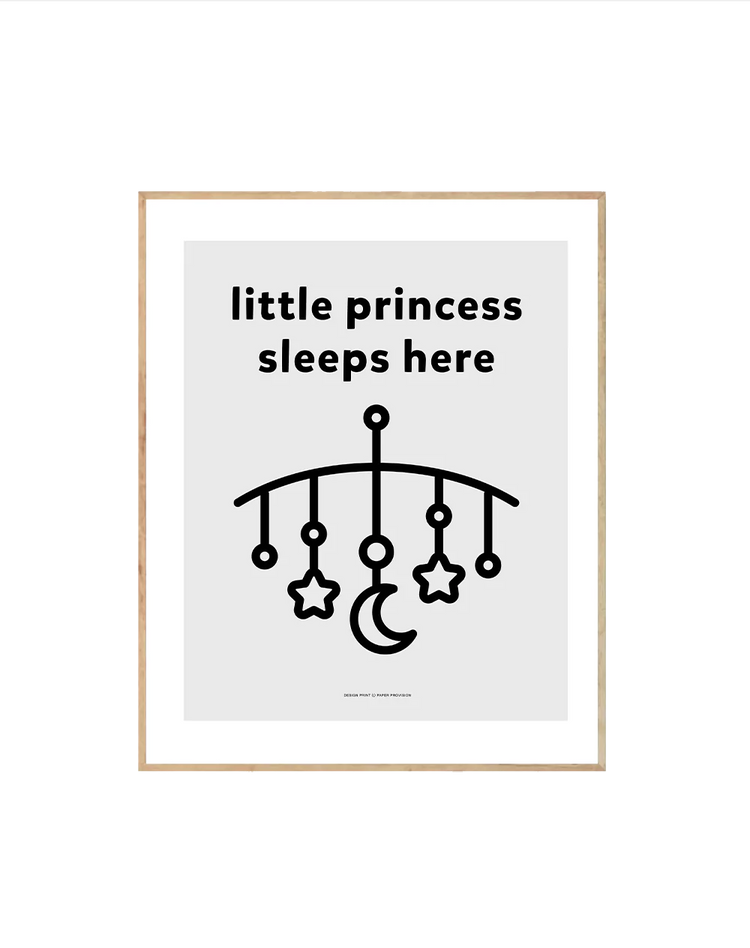 Princess Sleeps Here