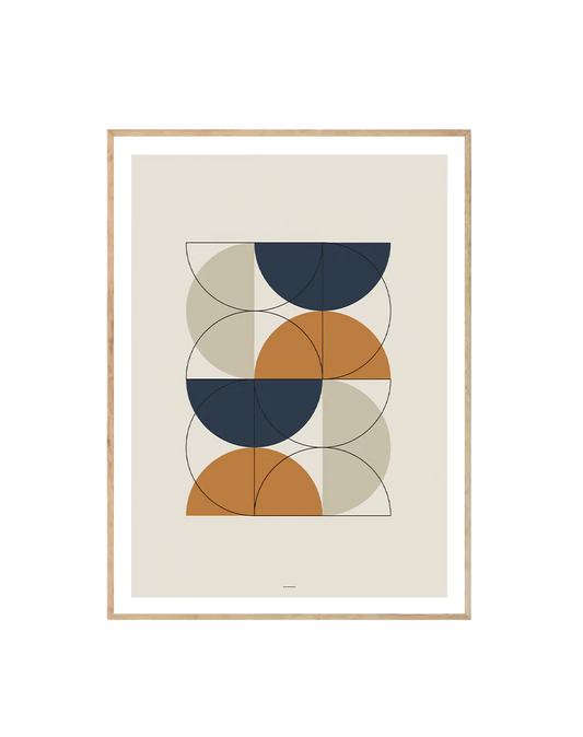 Mid Century Circles I