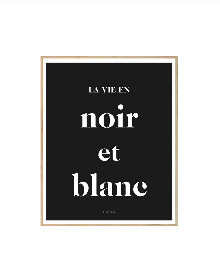 Noir Et Blanc (Noir)