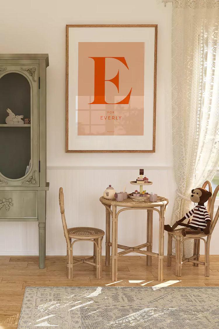 (Personalised) Minimalist Initial