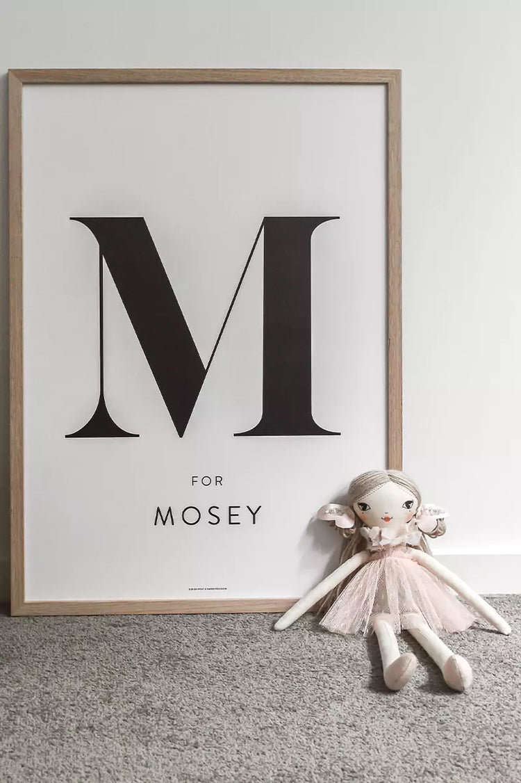 (Personalised) Minimalist Initial