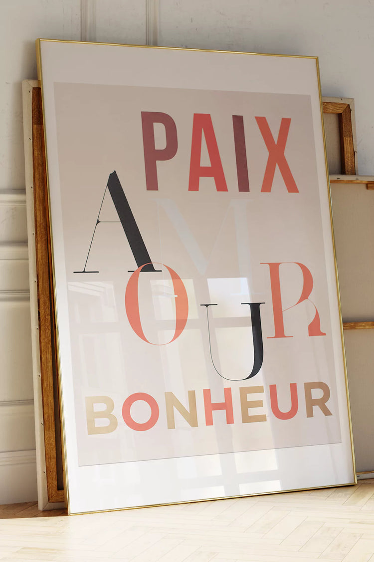 Peace Love Happiness