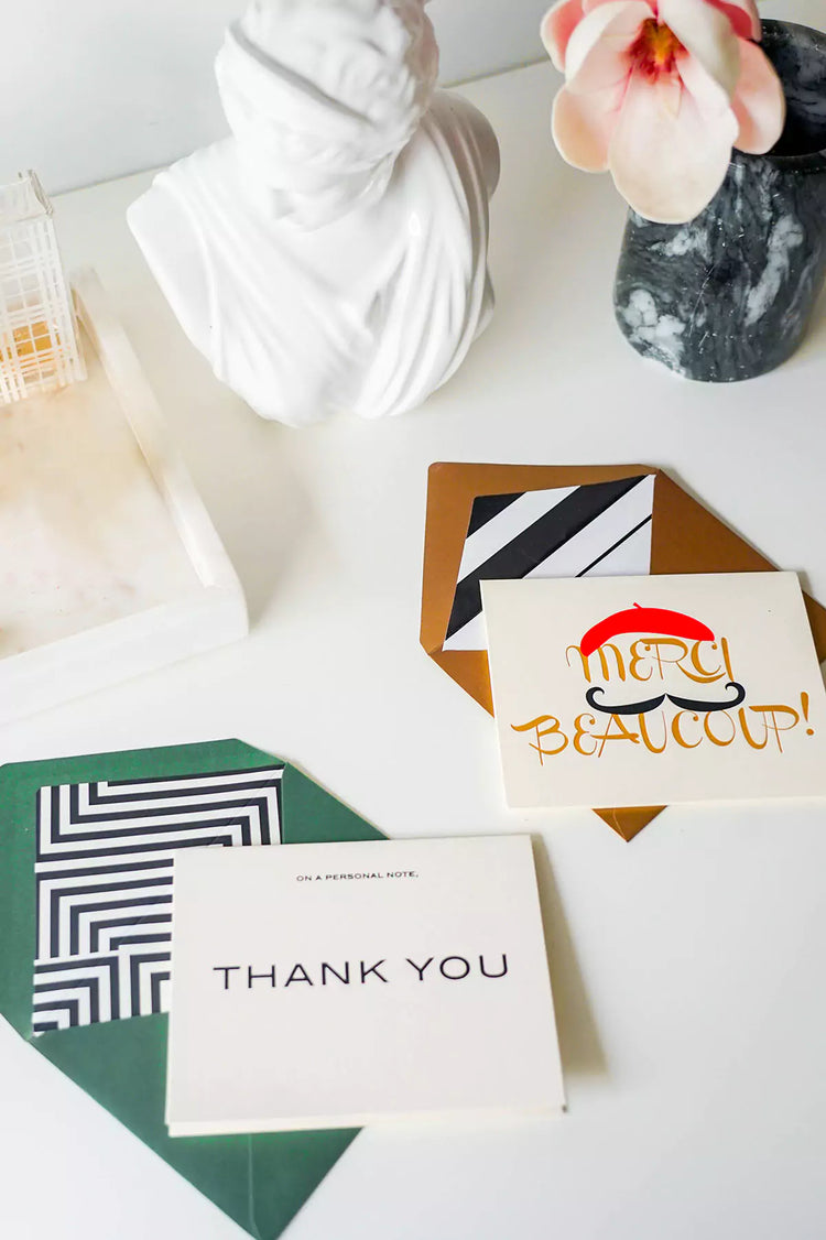 Personal Note Thank You Card