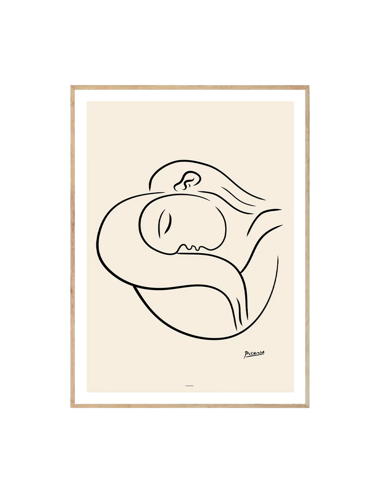 Picasso Woman Daydreaming