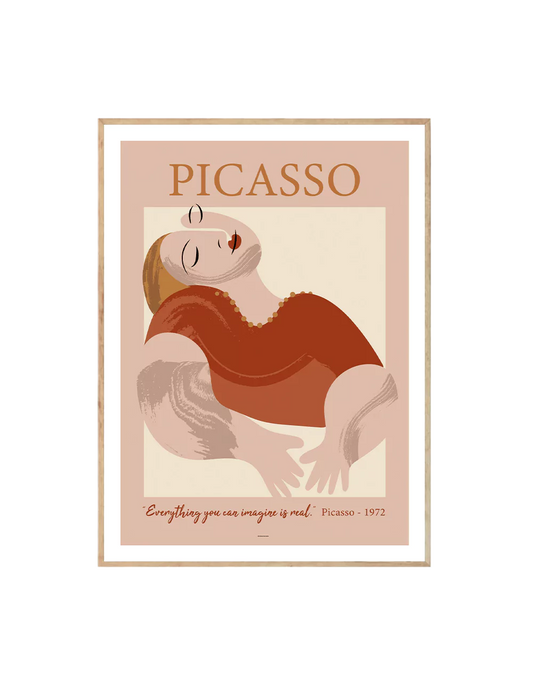 Picasso Woman Sleeping