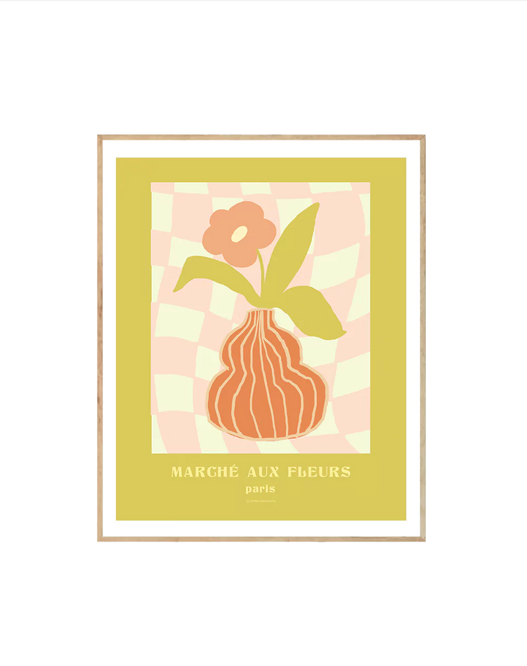 Retro Flower Market 08