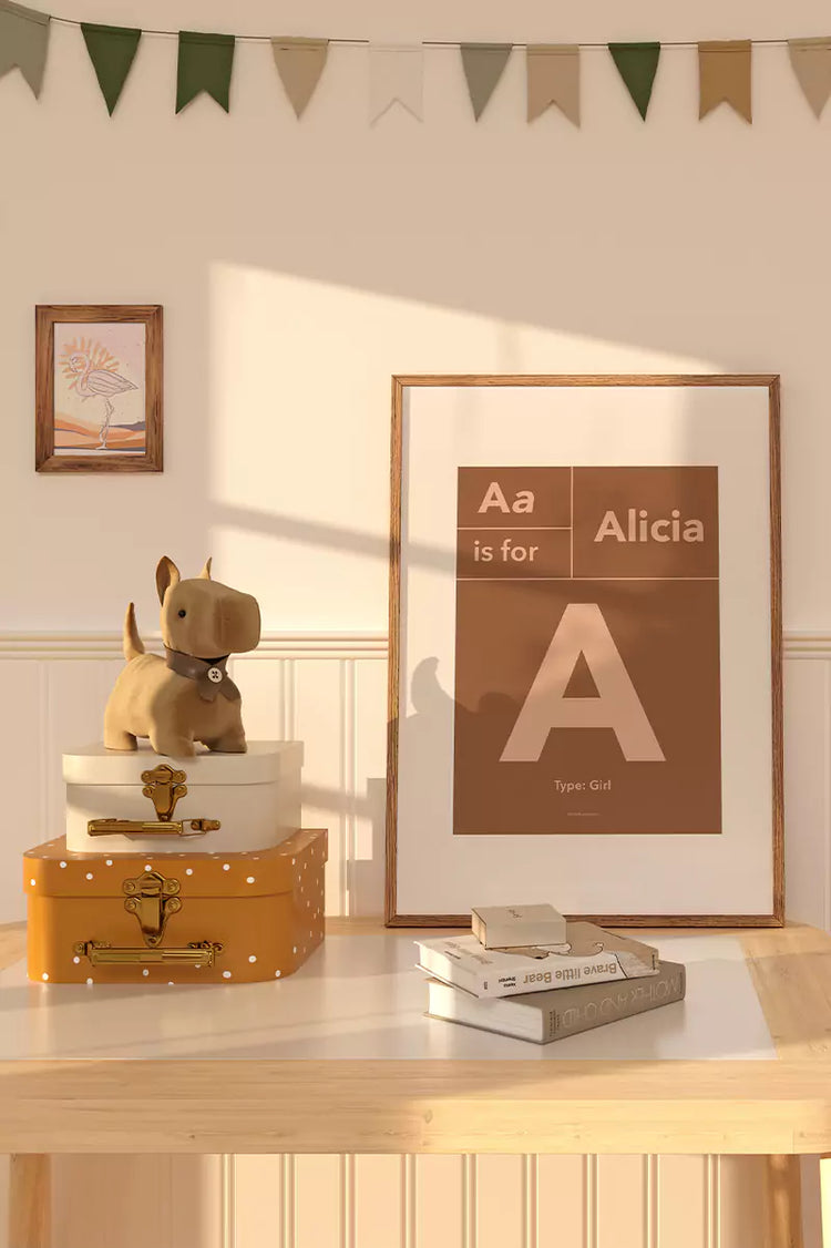 (Personalised) Typo Initial Avenir