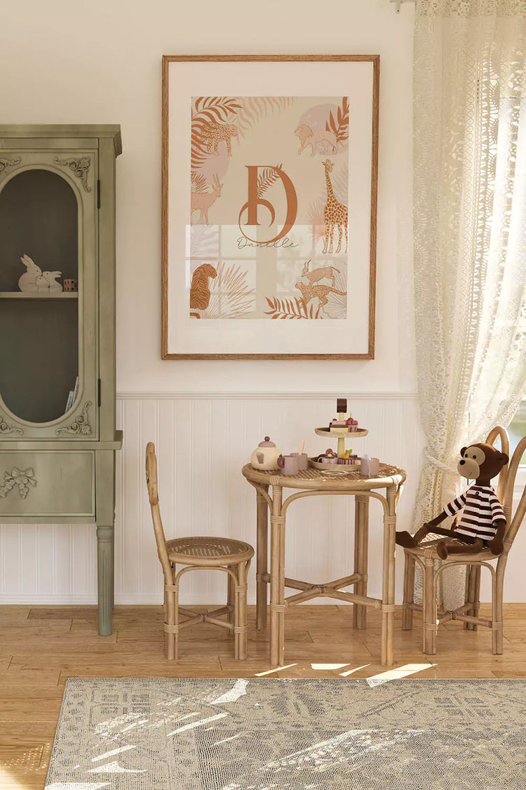 Wild World Personalised Initial