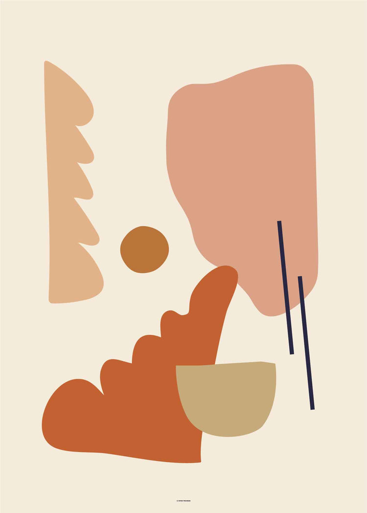 Abstract Organic Composition IV