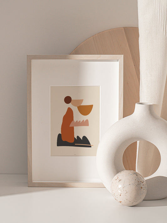 Abstract Organic Composition IX