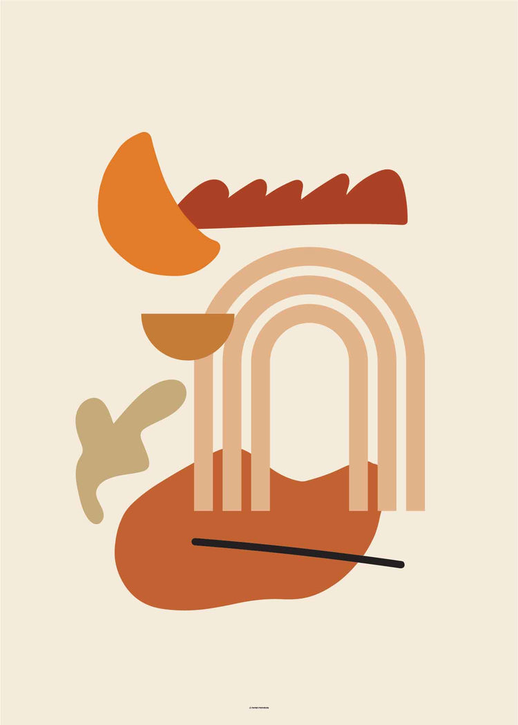 Abstract Organic Composition I