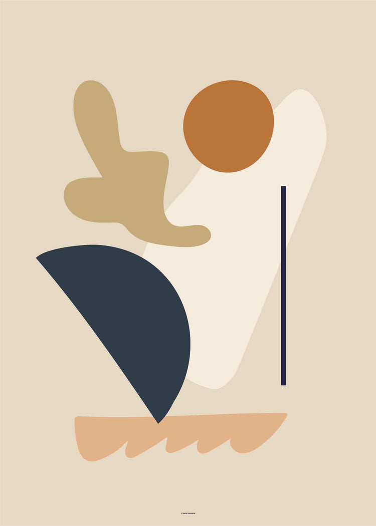 Abstract Organic Composition VI