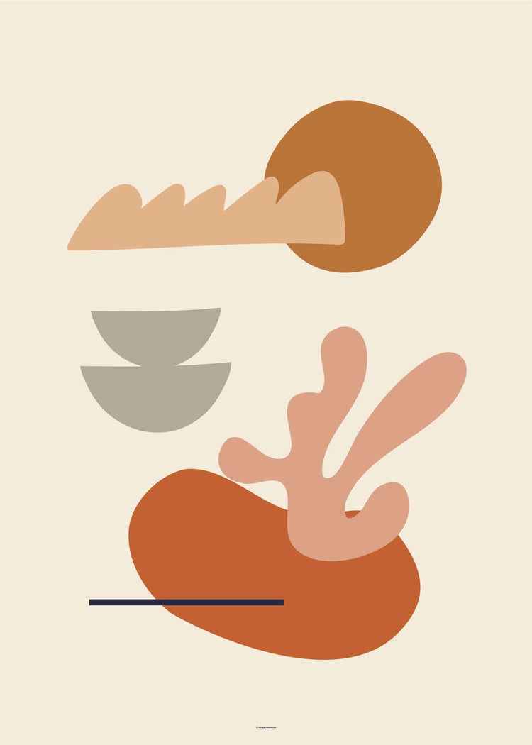 Abstract Organic Composition V