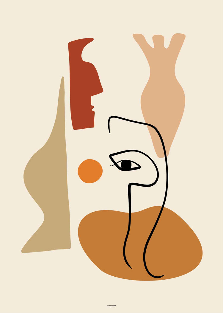 Abstract Organic Doodles I