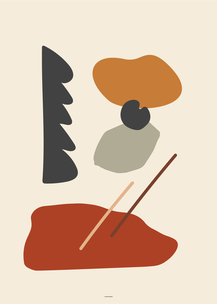 Abstract Organic Composition VIII