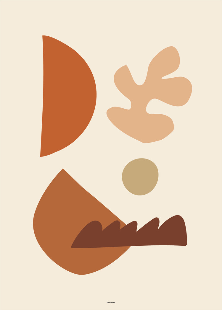 Abstract Organic Composition X