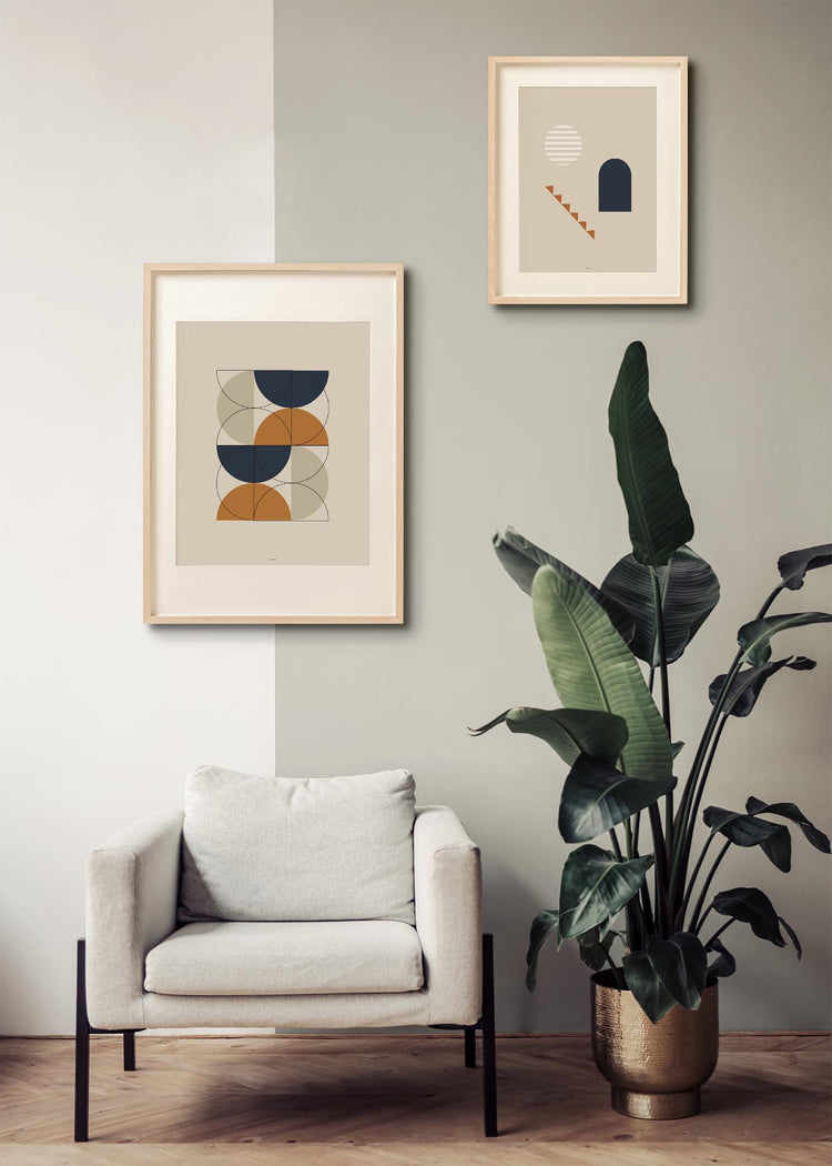 Mid Century Circles I