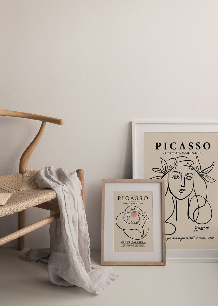 Picasso Woman Daydreaming Poster
