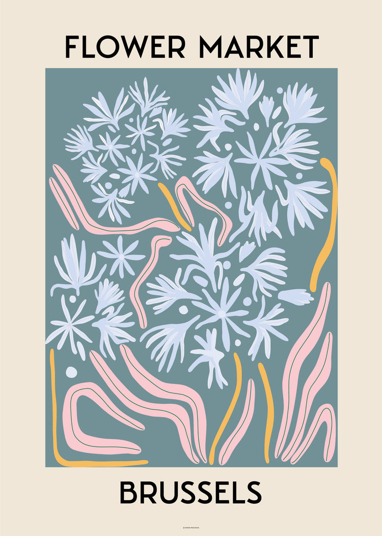 Flower Market Brussels