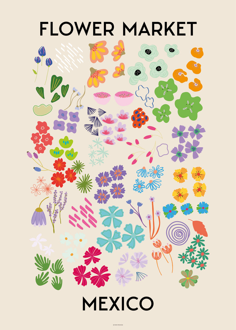 Flower Market Mexico I