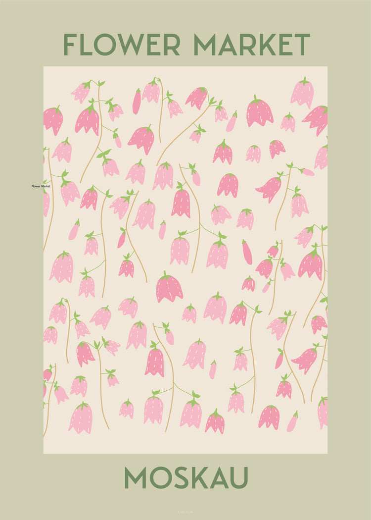 Flower Market Moskau