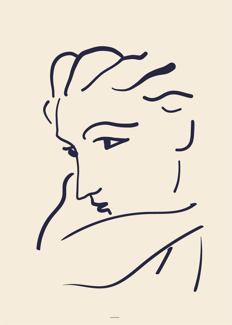 Matisse Man Drawing