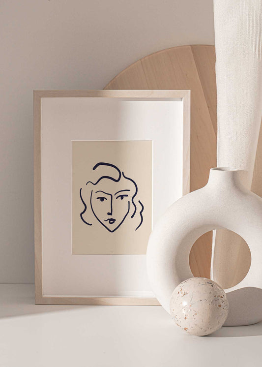 Matisse Woman Drawing