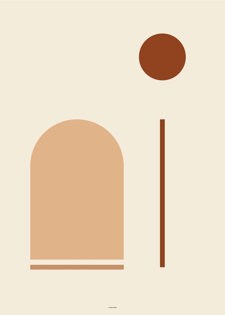 Modern Abstract Geometric III