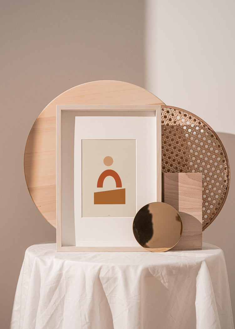 Modern Abstract Geometric VII