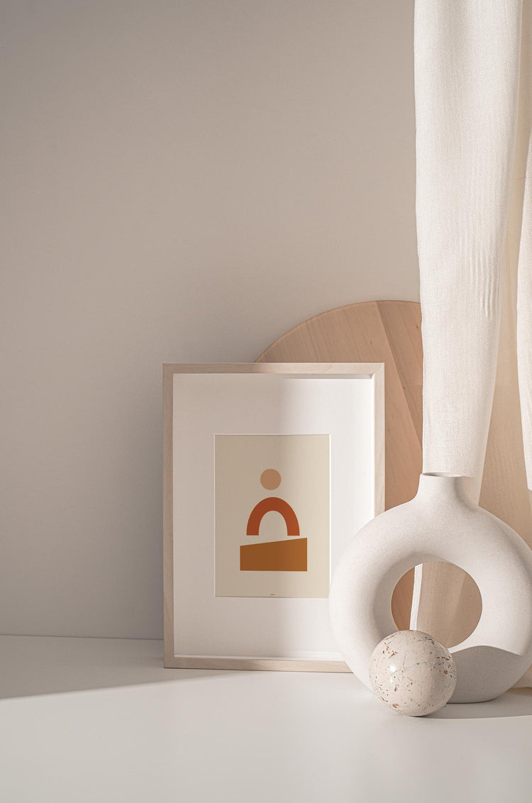 Modern Abstract Geometric VII