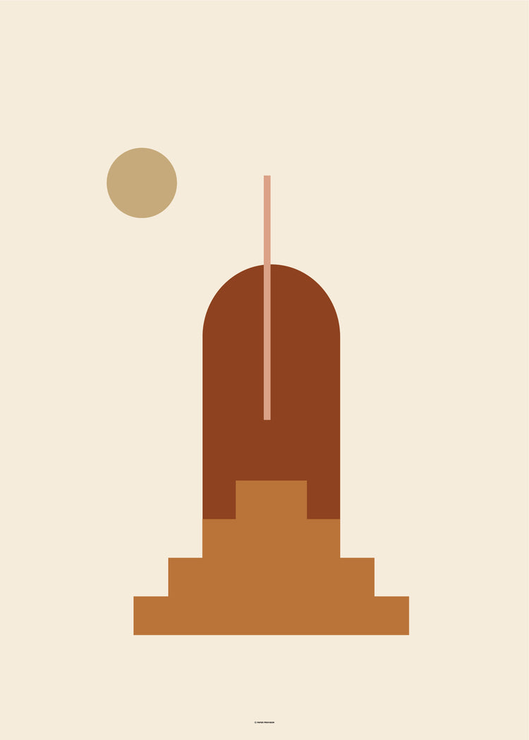 Modern Abstract Geometric II