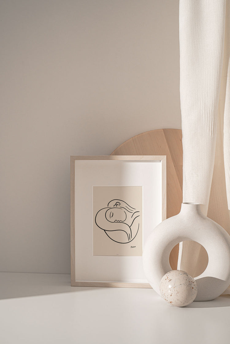 Picasso Woman Daydreaming