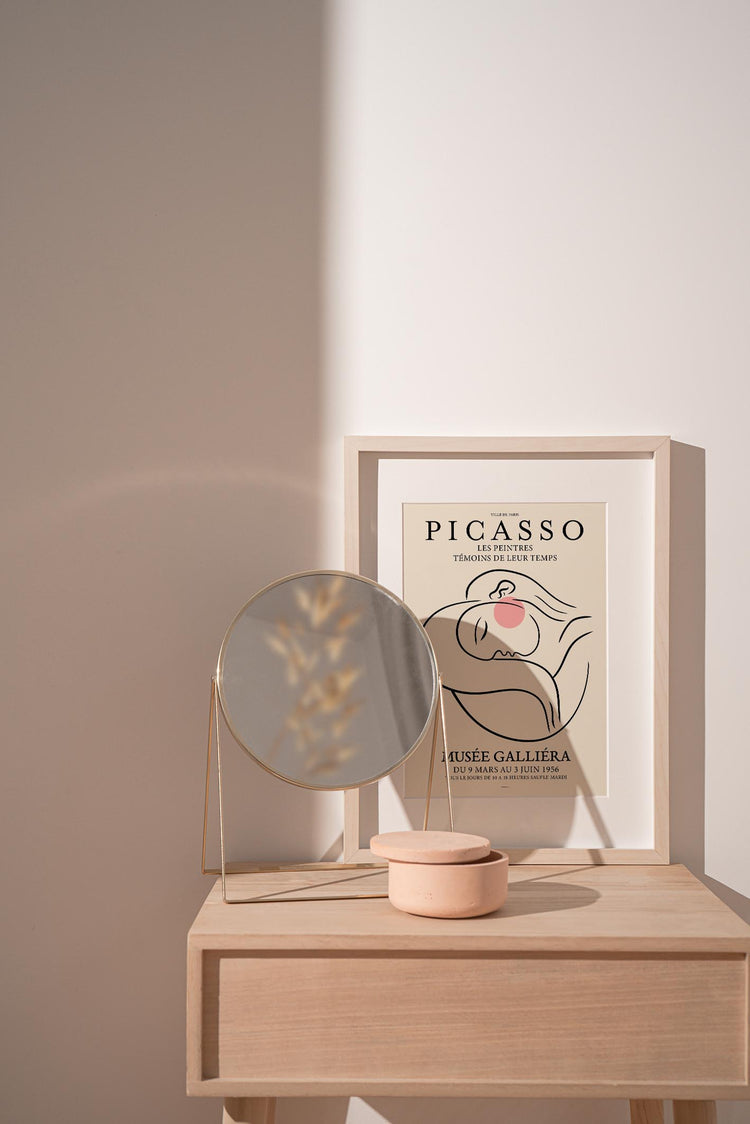 Picasso Woman Daydreaming Poster