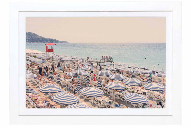 Striped Umbrellas, Nice