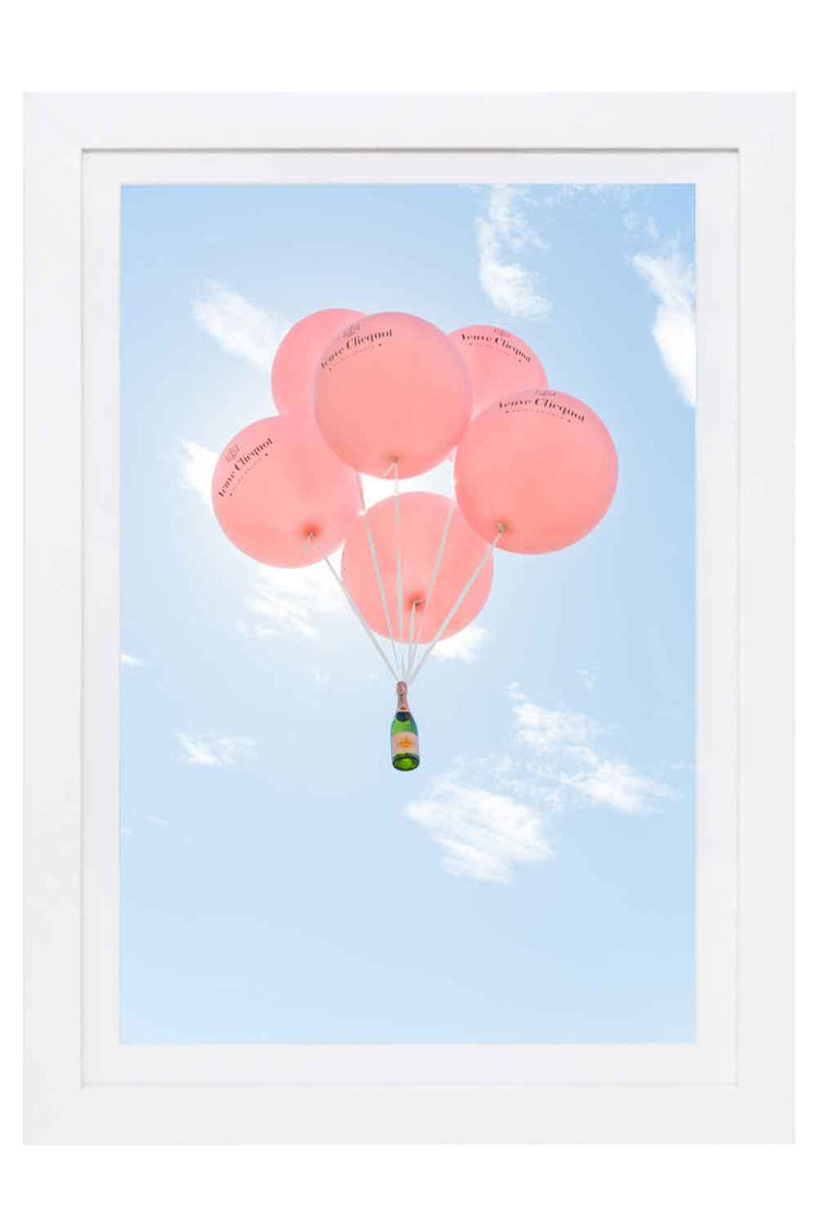 Veuve Clicquot Pink Balloons