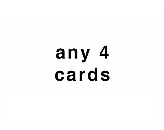 Any 4 Cards