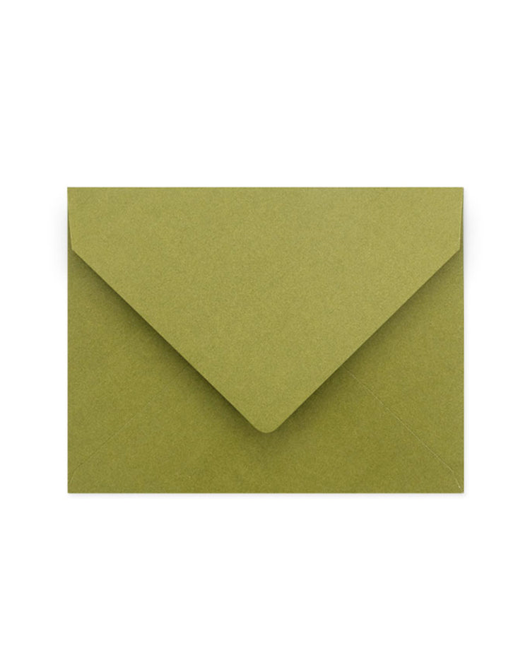 A2 Olive Envelopes (Soft Texture)