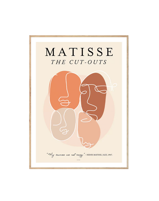 Matisse Face Cutouts